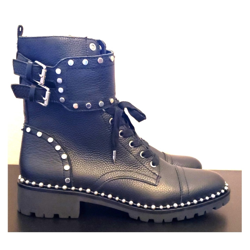 Sam Edelman Jennifer Combat Boot Size 8.5